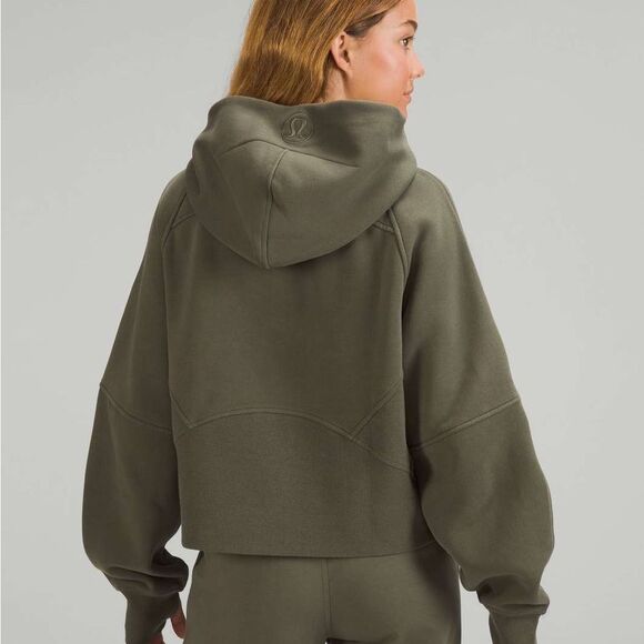 Lululemon Scuba Oversized Full Zip Hoodie Carob Brown - Picture 2 of 11